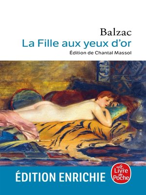 cover image of La Fille aux yeux d'or